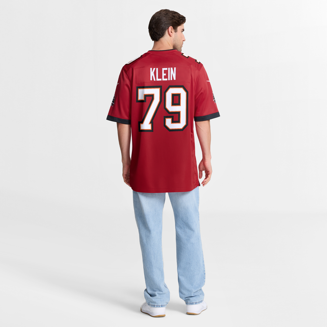 Elijah Klein Tampa Bay Buccaneers Jersey - Red