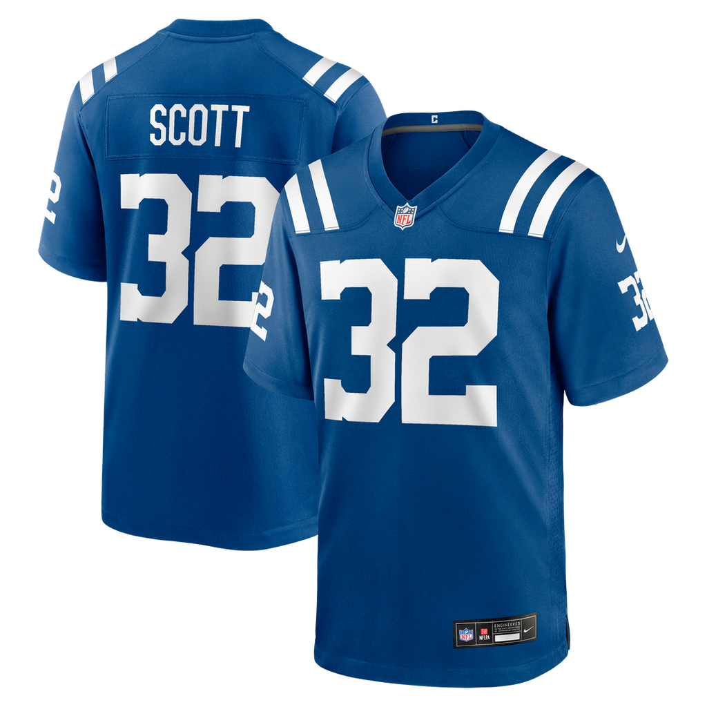 Daniel Scott Indianapolis Colts Team Jersey - Royal