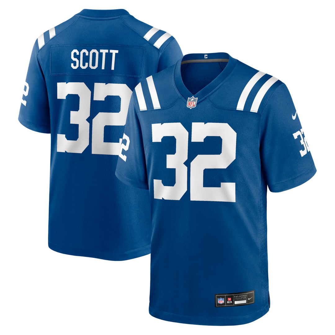 Daniel Scott Indianapolis Colts Team Jersey - Royal