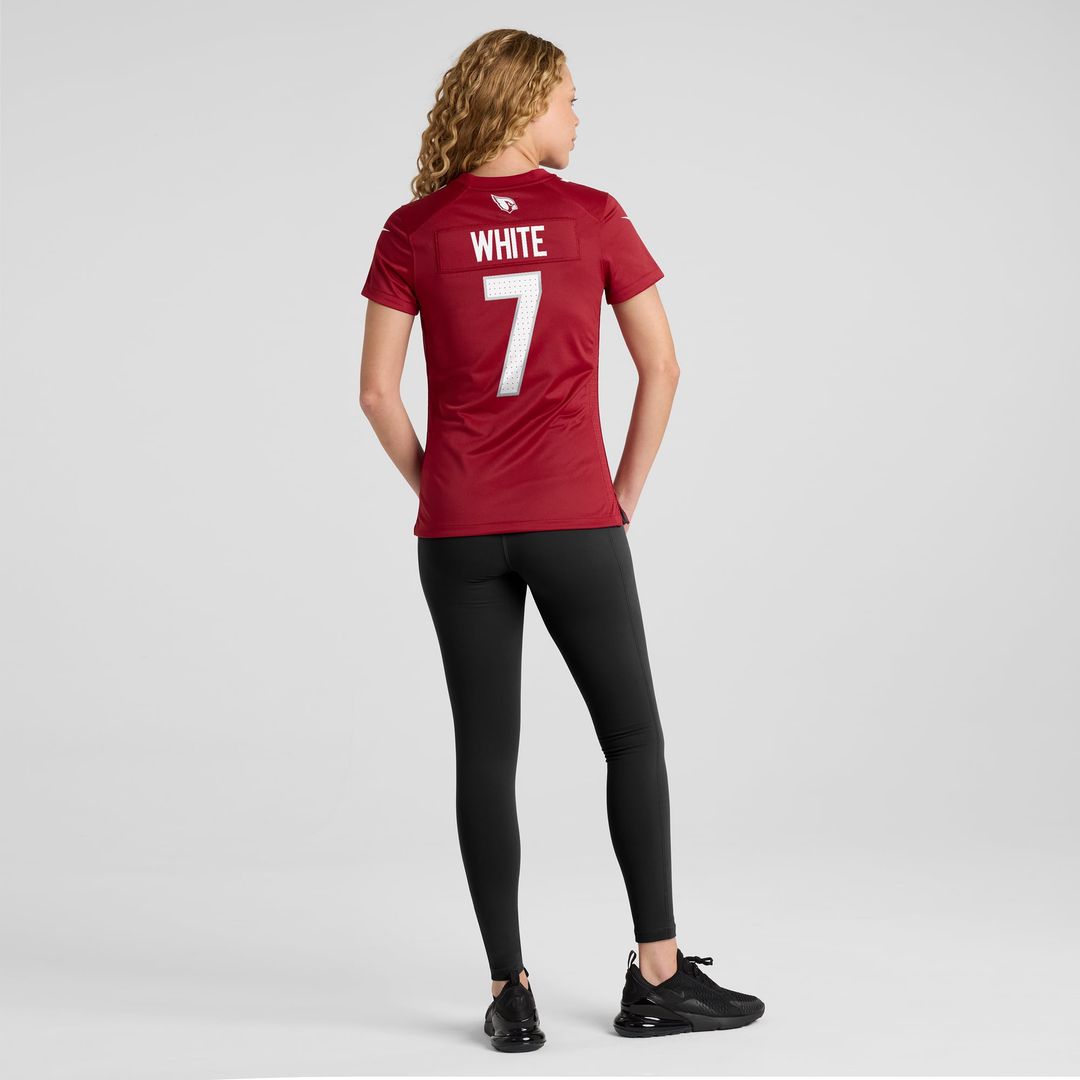 Kyzir White Arizona Cardinals Women's Team Jersey - Cardinal