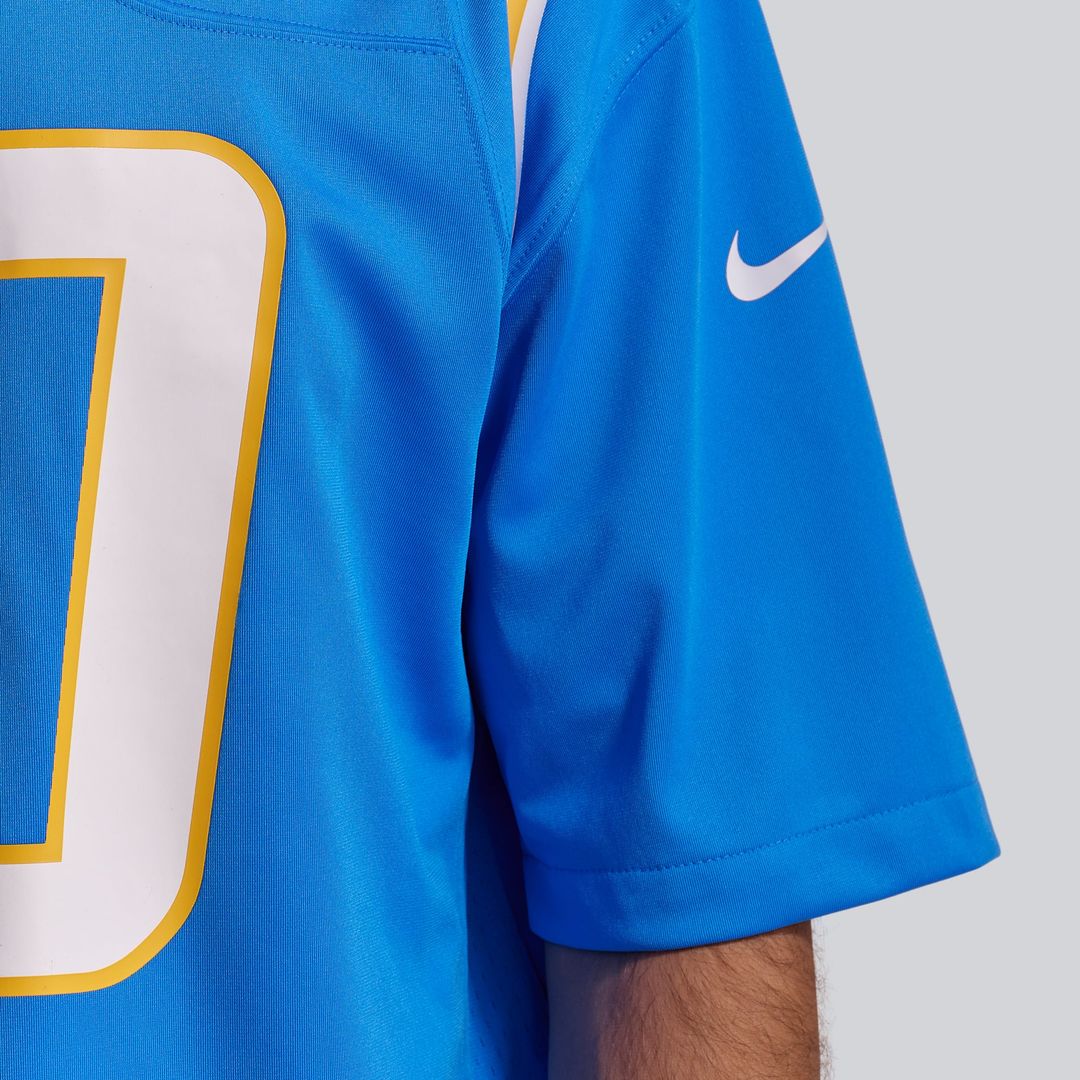 Justin Herbert Los Angeles Chargers Player Jersey - Powder Blue