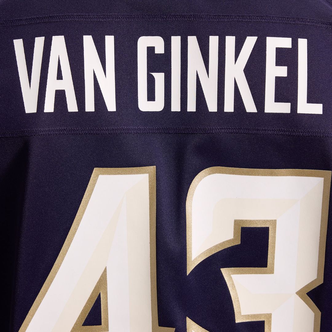 Andrew Van Ginkel Minnesota Vikings 2026 Rivalries Collection Jersey - Purple