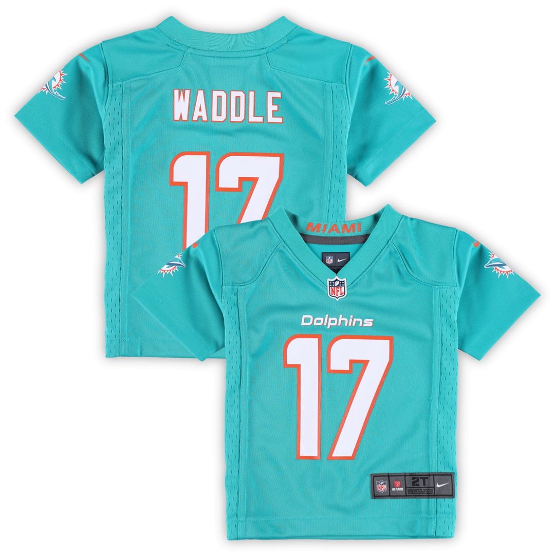 Jaylen Waddle Miami Dolphins Toddler Jersey - Aqua
