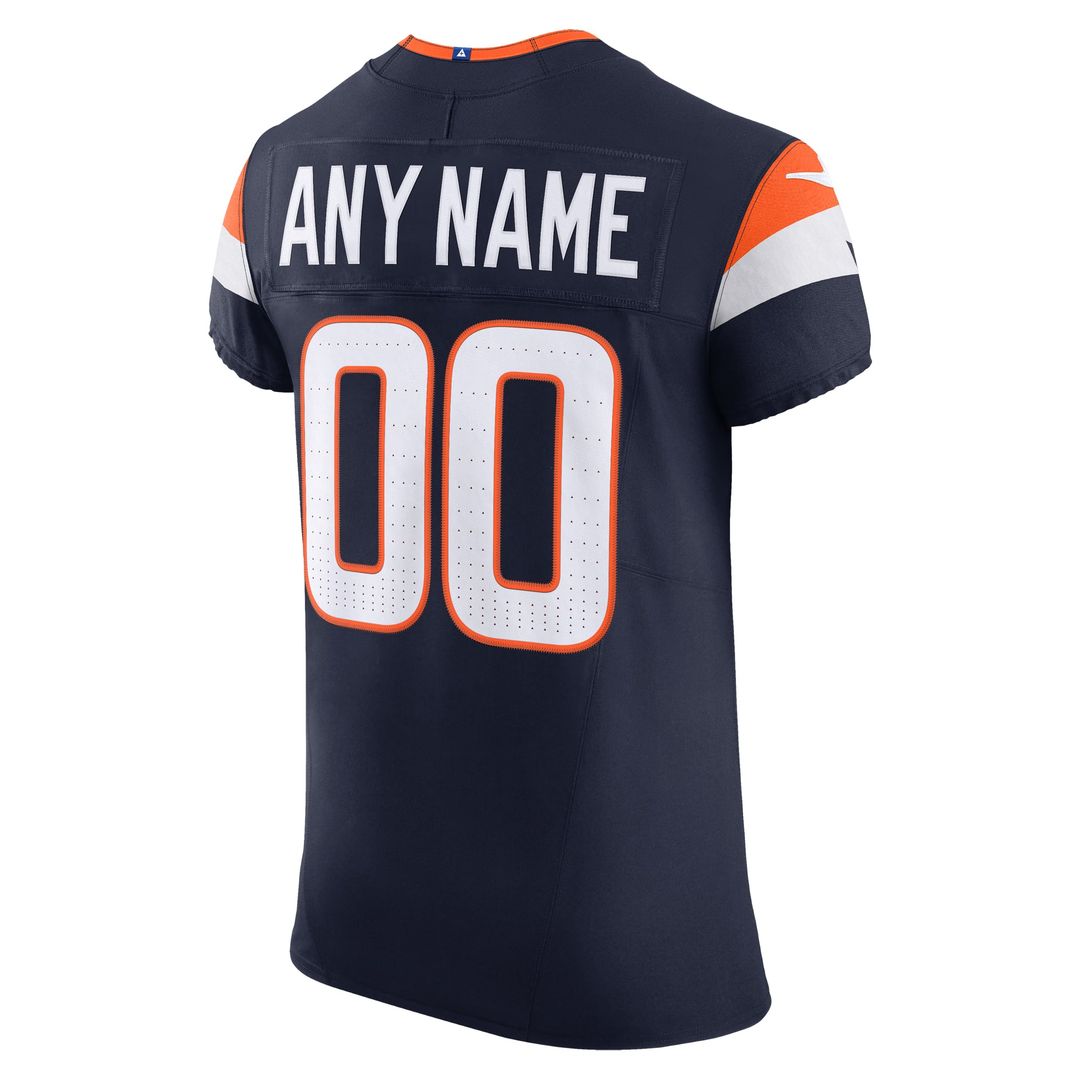Denver Broncos Alternate Elite Custom Jersey - Navy