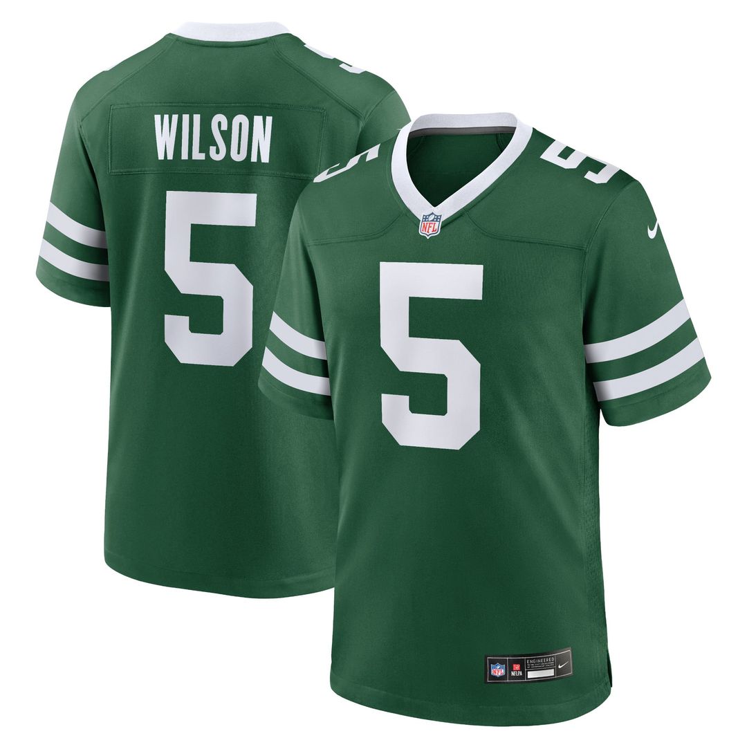 Garrett Wilson New York Jets Jersey - Legacy Green