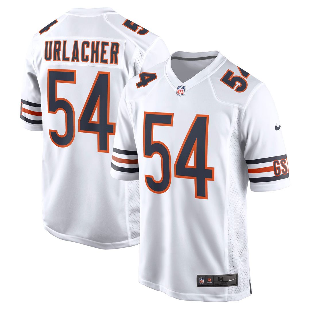 Brian Urlacher Chicago Bears Game Retired Player Jersey - Navy