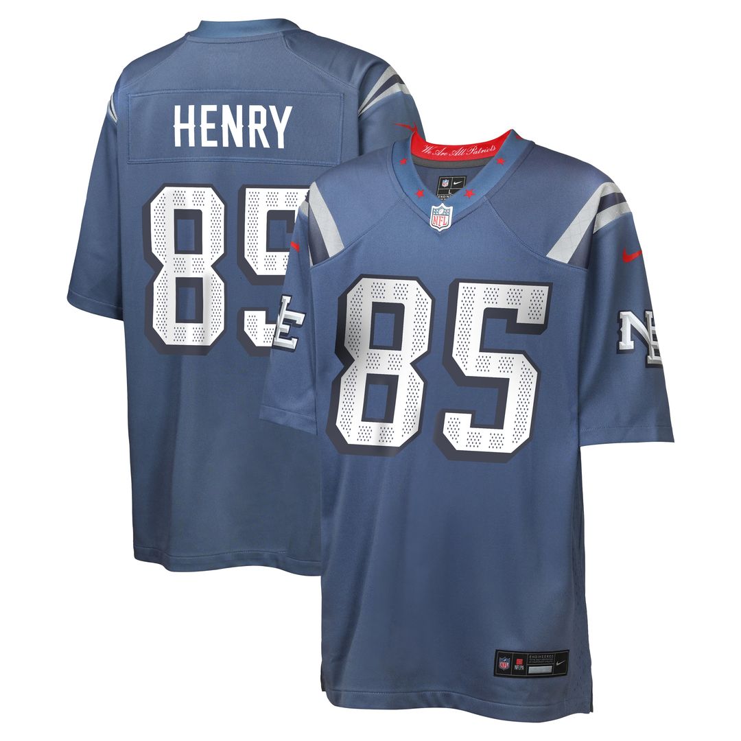 Hunter Henry New England Patriots Youth Rivalries Collection Jersey - Storm Blue