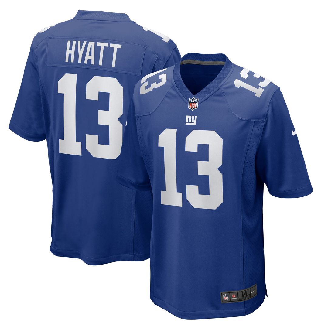 Jalin Hyatt New York Giants Team Jersey - Royal