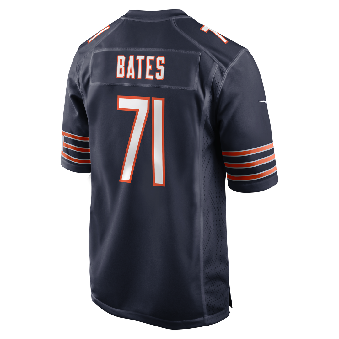 Ryan Bates Chicago Bears Jersey - Navy