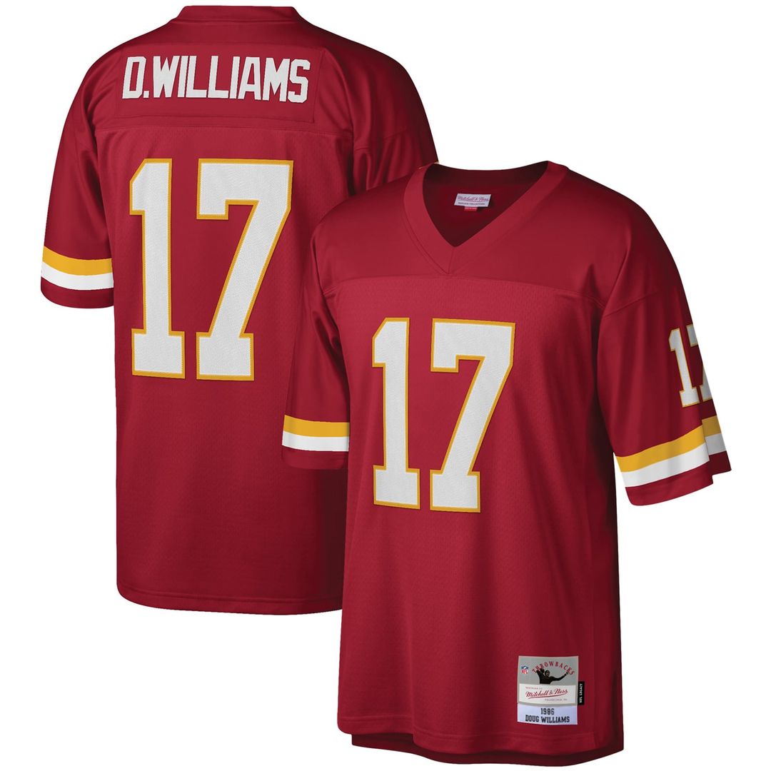Doug Williams Washington Football Team Legacy Jersey - Burgundy