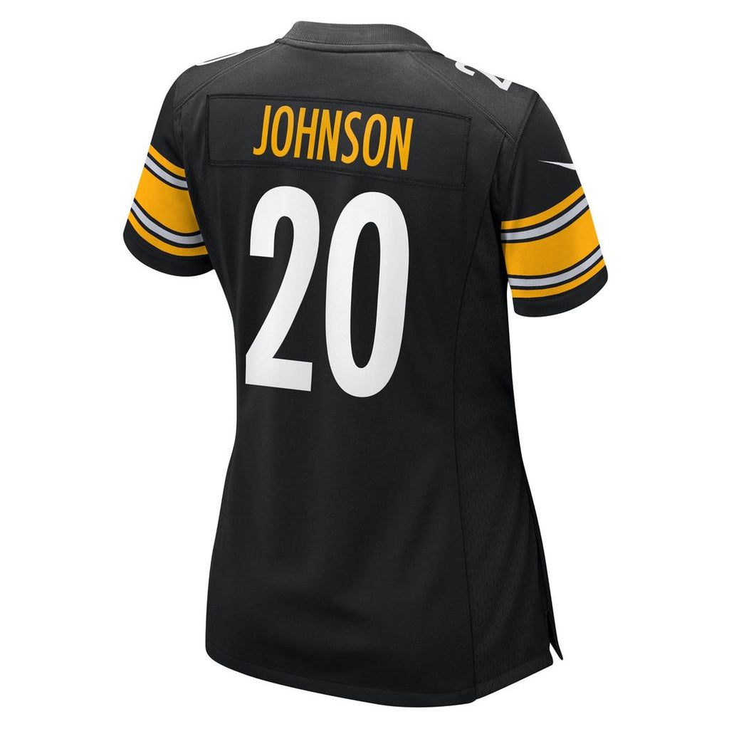 Kaleb Johnson Pittsburgh Steelers Women's Team Jersey - Black
