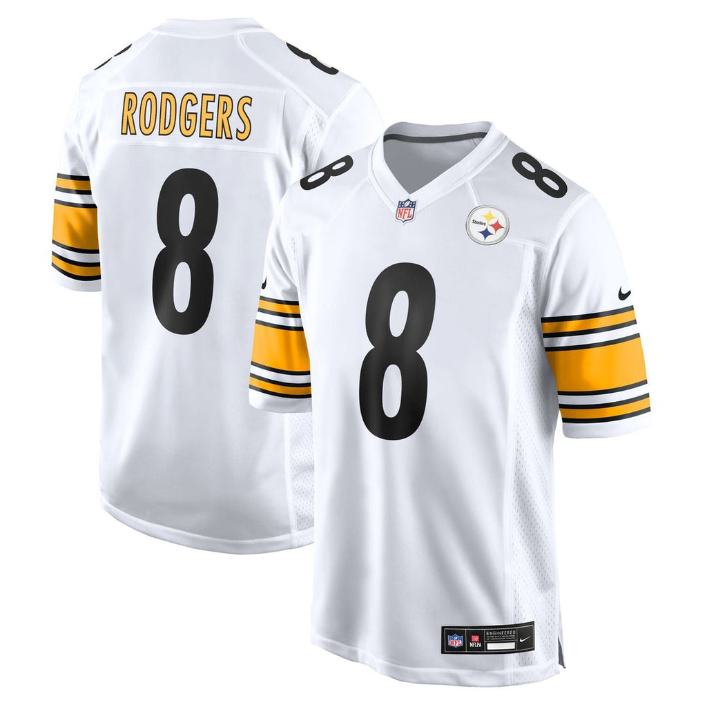 Aaron Rodgers Pittsburgh Steelers Jersey - White