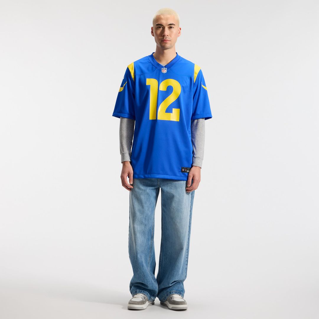 Puka Nacua Los Angeles Rams Team Jersey - Royal