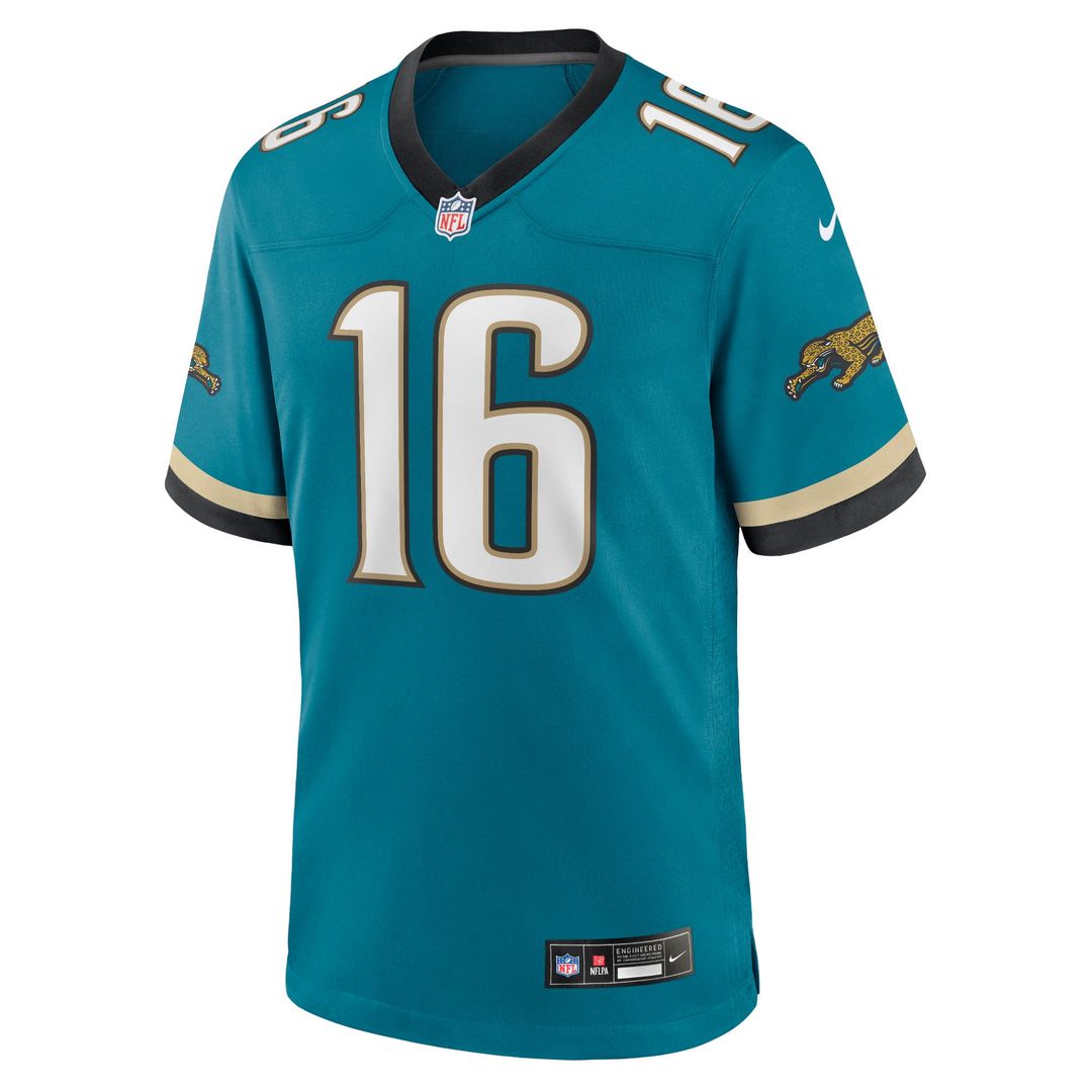 Trevor Lawrence Jacksonville Jaguars Prowler Throwback Player Jersey - Teal