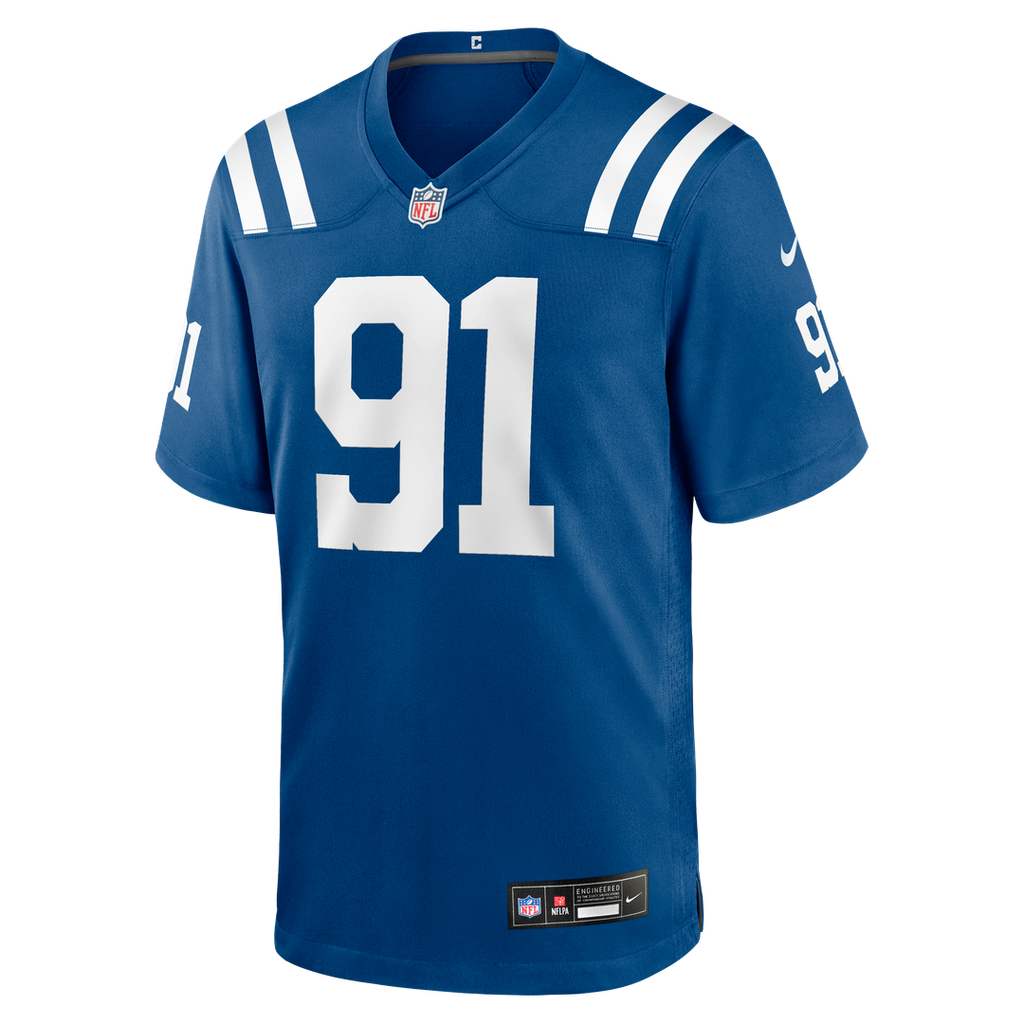 JT Tuimoloau Indianapolis Colts Team Jersey - Royal