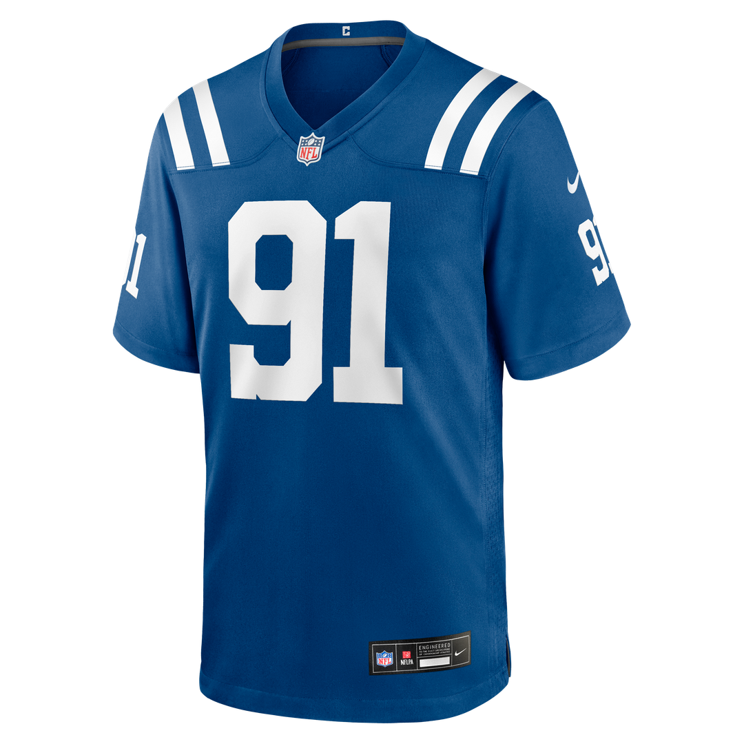 JT Tuimoloau Indianapolis Colts Team Jersey - Royal