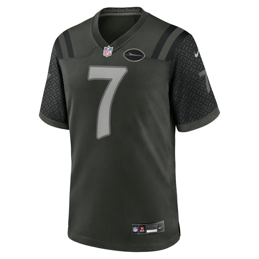 Justin Fields New York Jets 2025 Rivalries Collection Jersey - Gotham Green