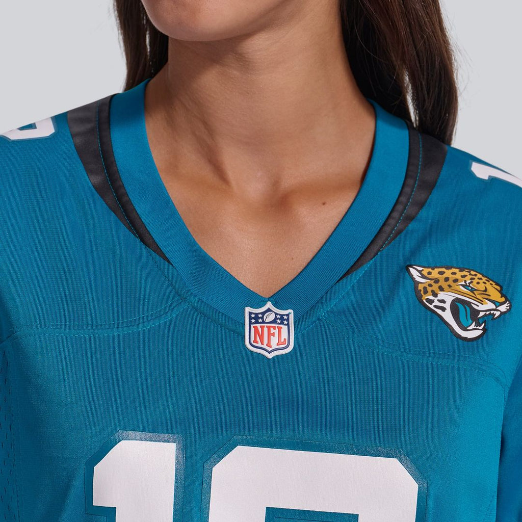 Travis Hunter Jacksonville Jaguars Women's Team Jersey - Teal