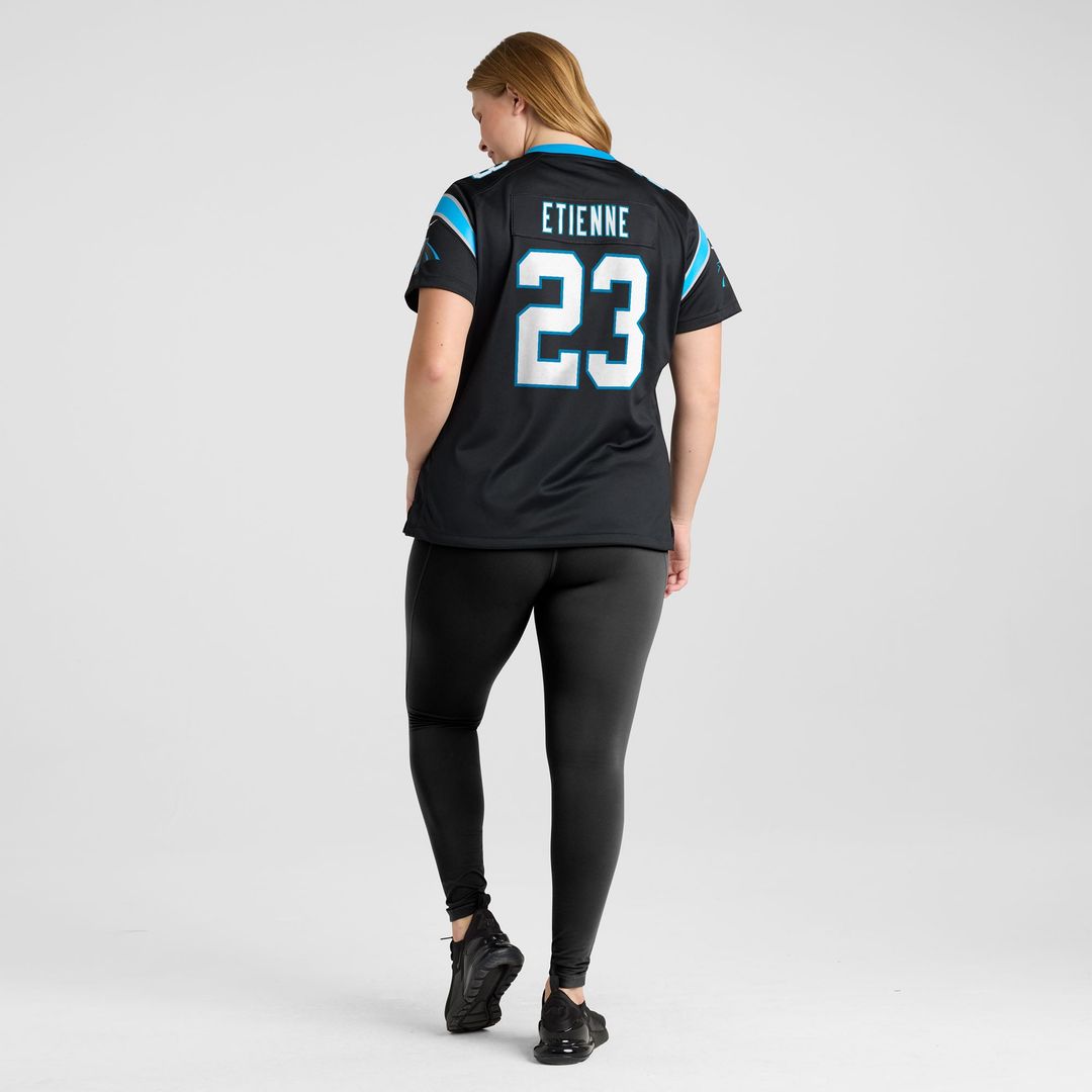Trevor Etienne Carolina Panthers Women's Team Jersey - Black