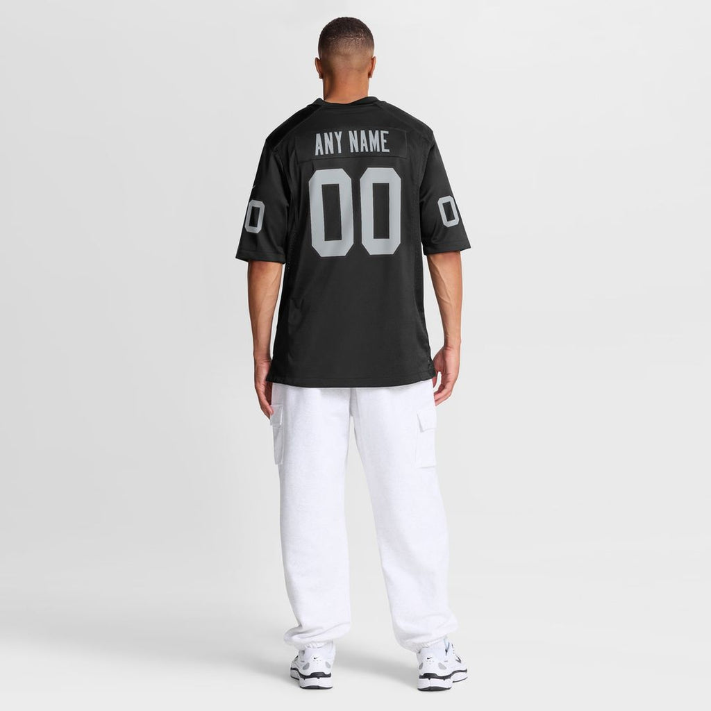 Las Vegas Raiders Custom Jersey - Black