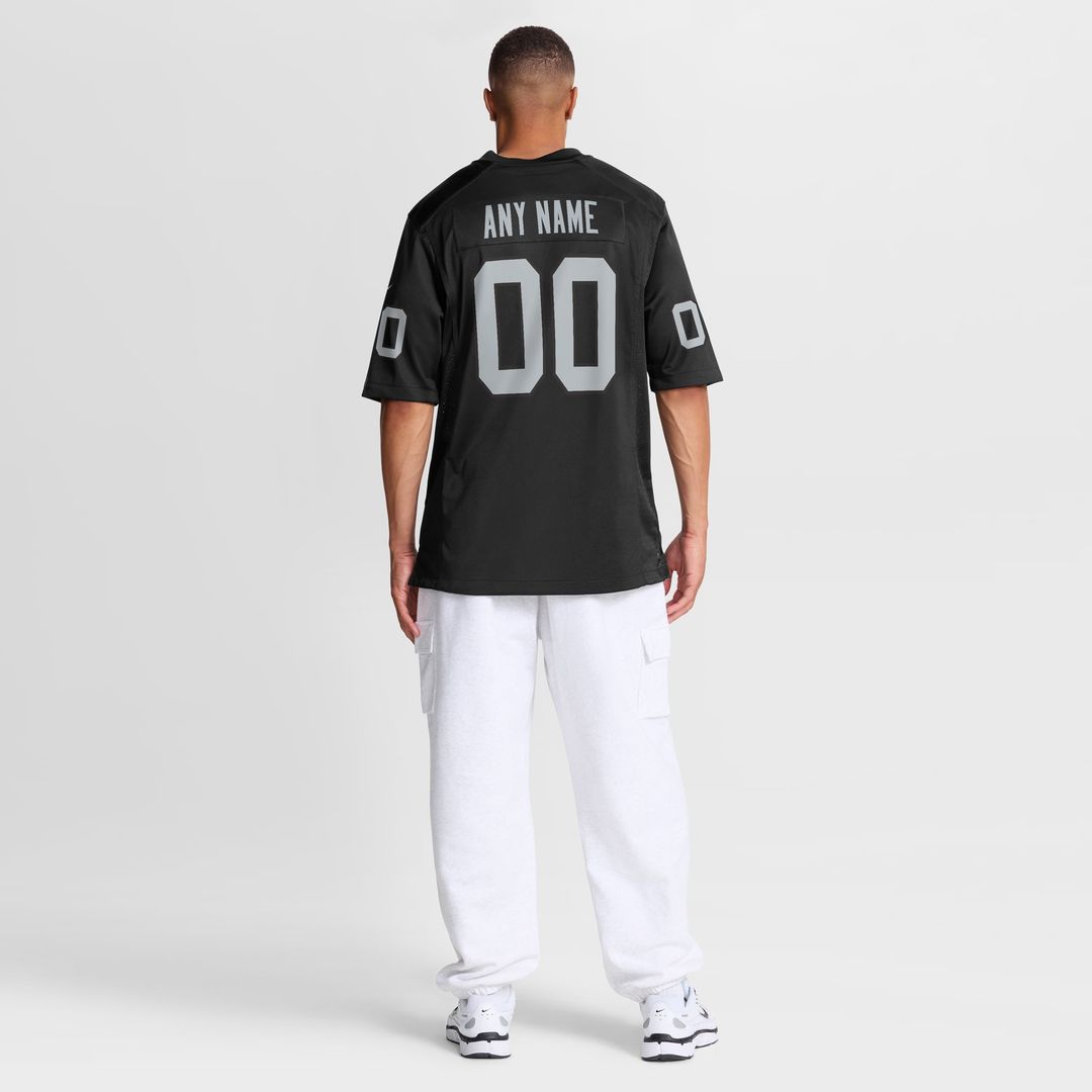 Las Vegas Raiders Custom Jersey - Black