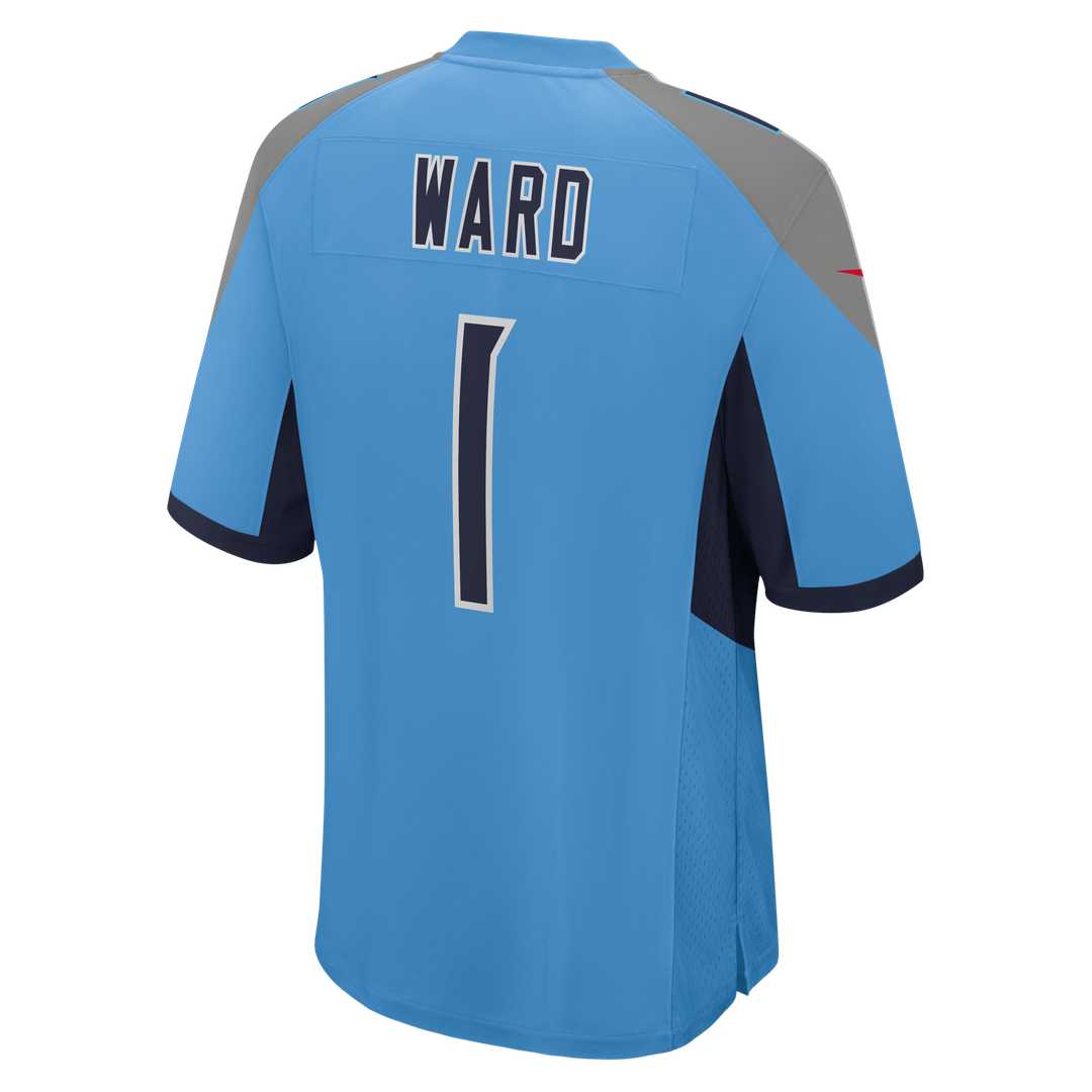 Cameron Ward Tennessee Titans Team Jersey - Light Blue