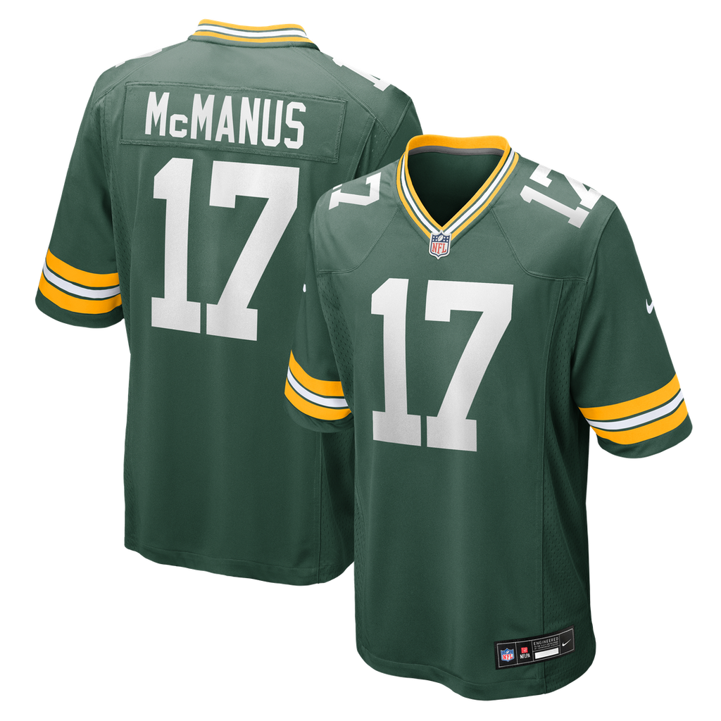 Brandon McManus Green Bay Packers Team Jersey - Green