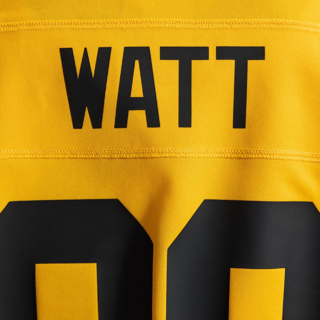 T.J. Watt Pittsburgh Steelers Women's Alternate 1933 Throwback Jersey - Gold