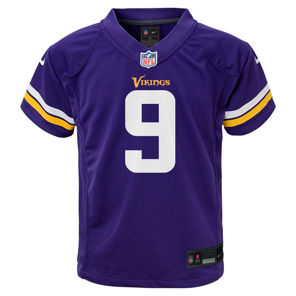J.J. McCarthy Minnesota Vikings Toddler Jersey - Purple