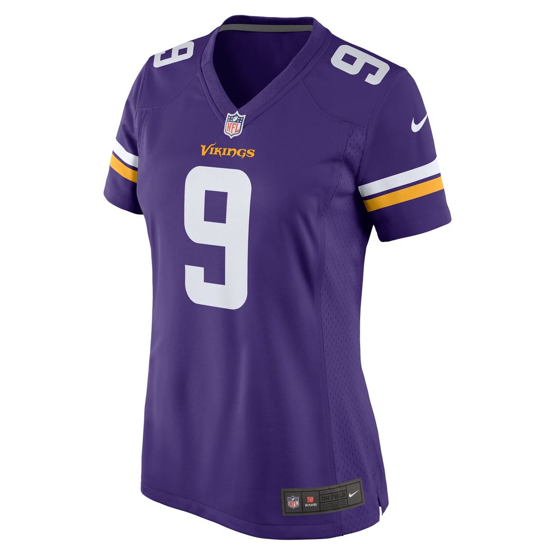 J.J. McCarthy Minnesota Vikings Women's Player Jersey - Purple