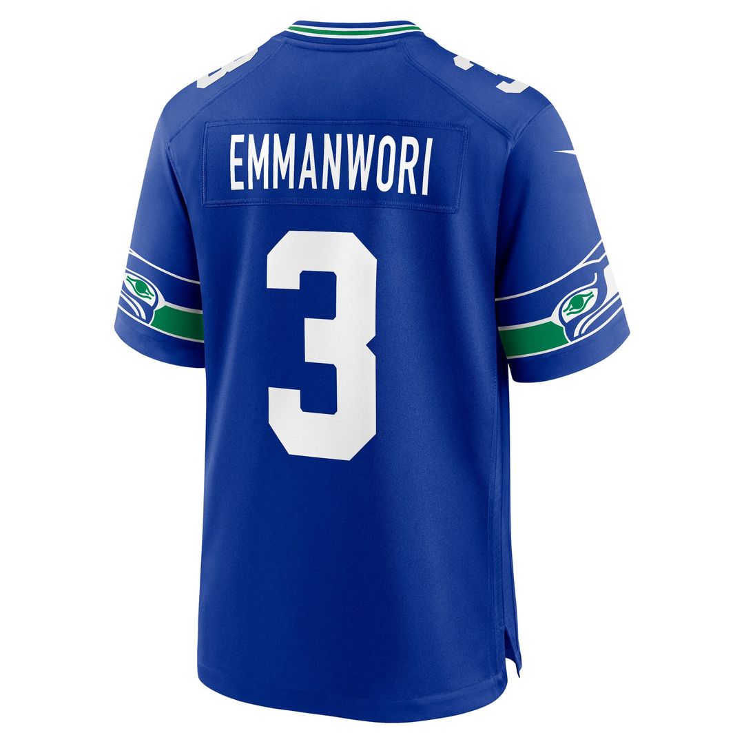 Nick Emmanwori Seattle Seahawks Jersey - White