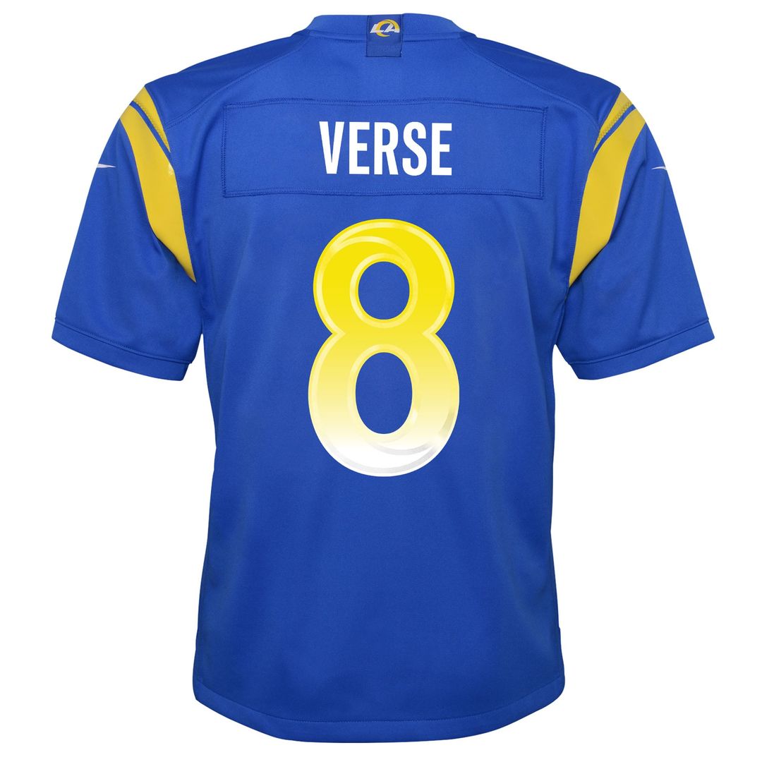 Jared Verse Los Angeles Rams Youth Team Jersey - Royal