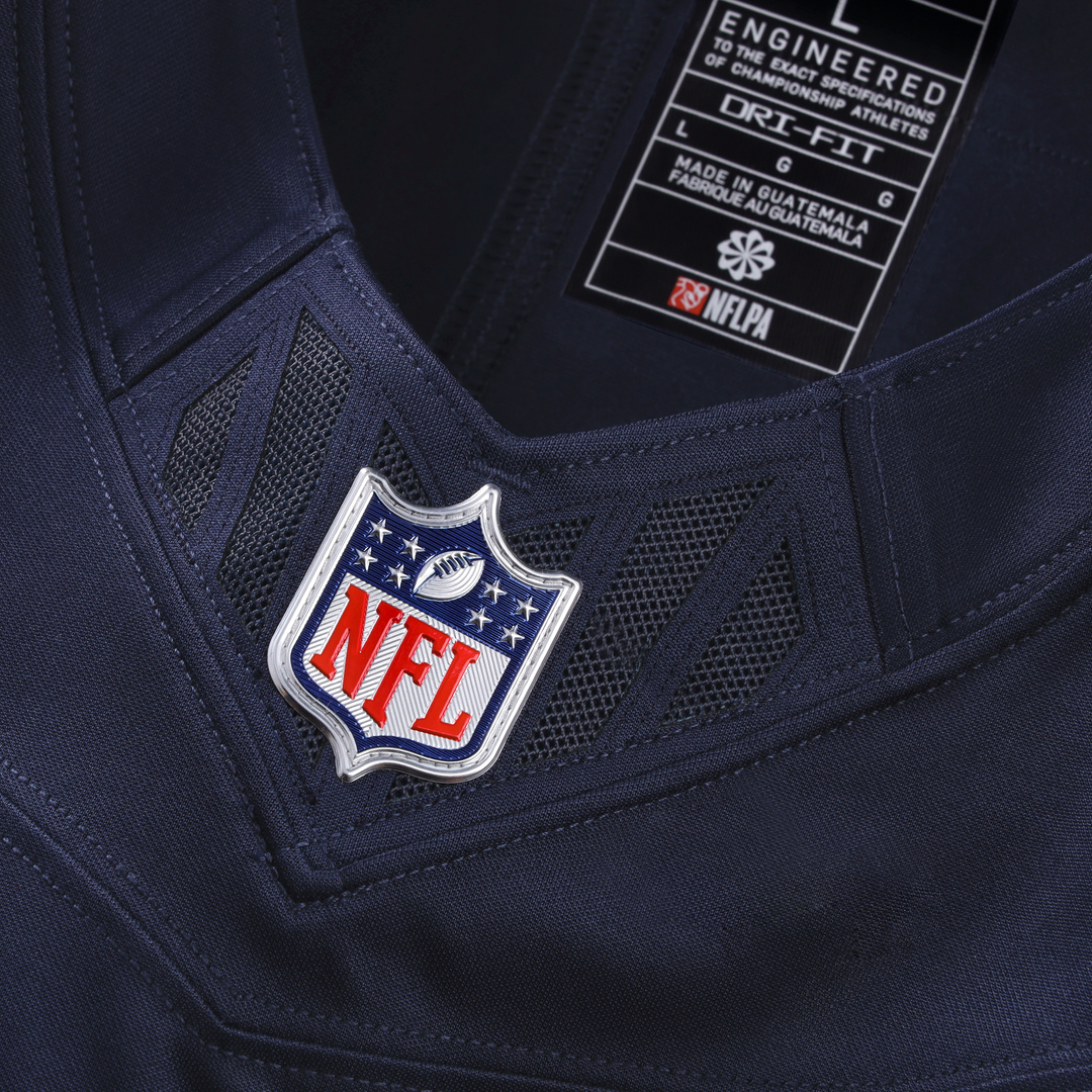 Love Green Bay Packers Alternate Stitched Jersey - Navy