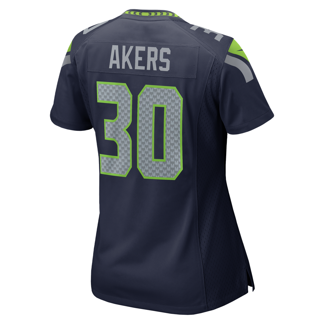 Cam Akers Seattle Seahawks Women's Team Jersey - College Navy