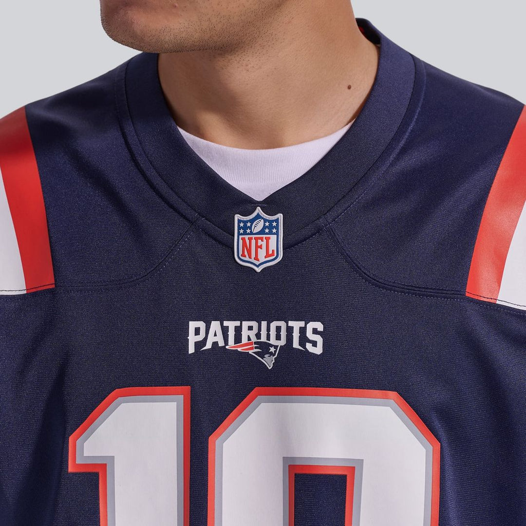 Drake Maye New England Patriots Player Jersey - White