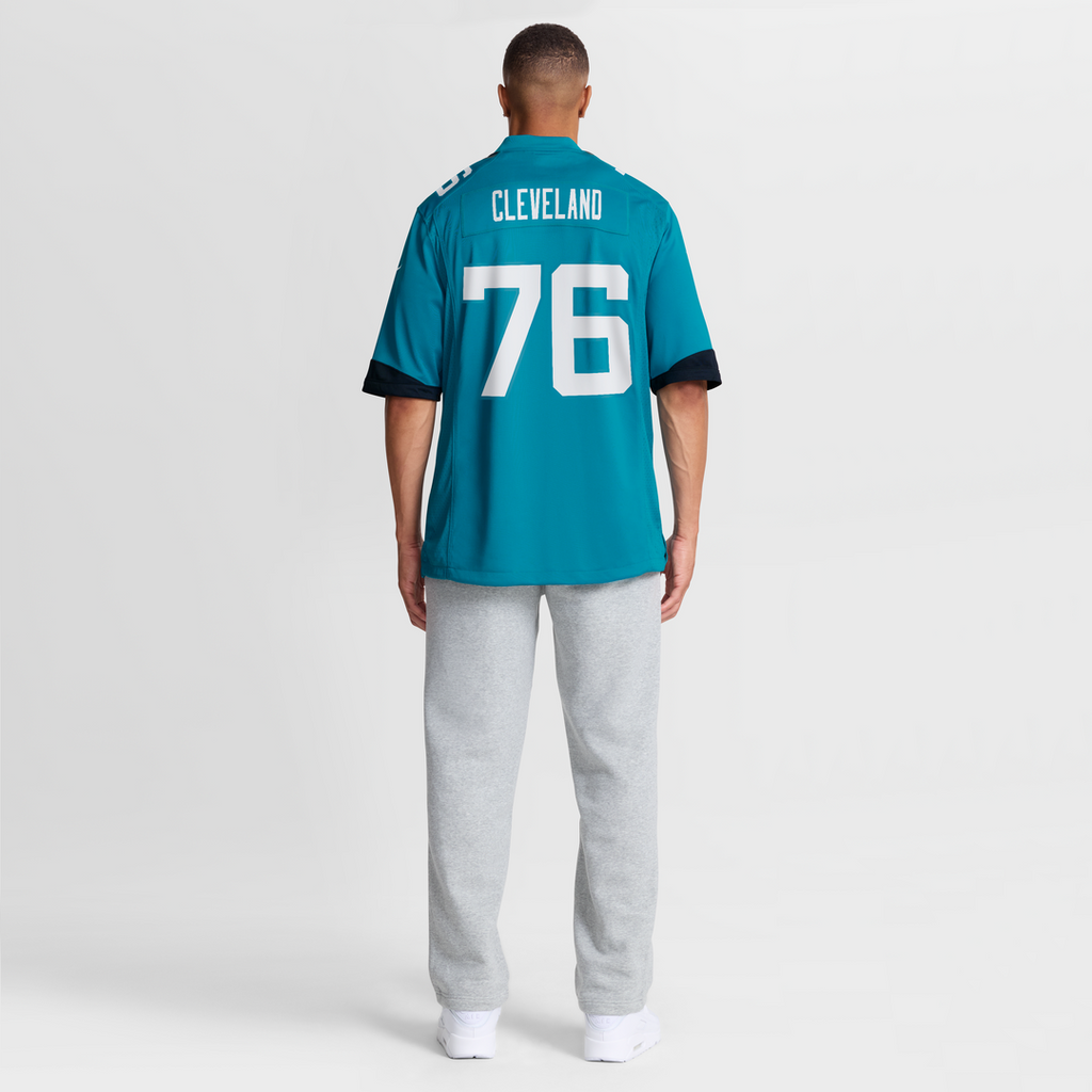 Ezra Cleveland Jacksonville Jaguars Jersey - Teal