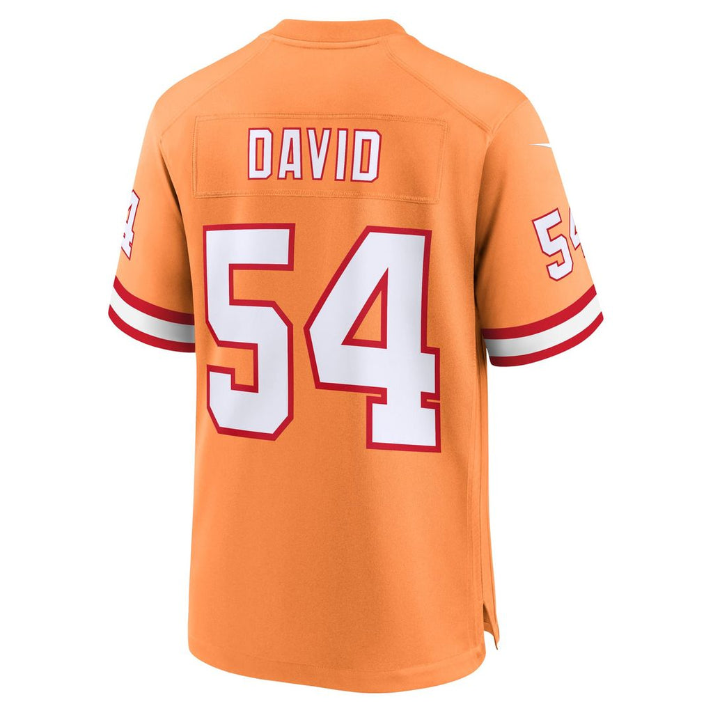 Lavonte David Tampa Bay Buccaneers Throwback Jersey - Orange