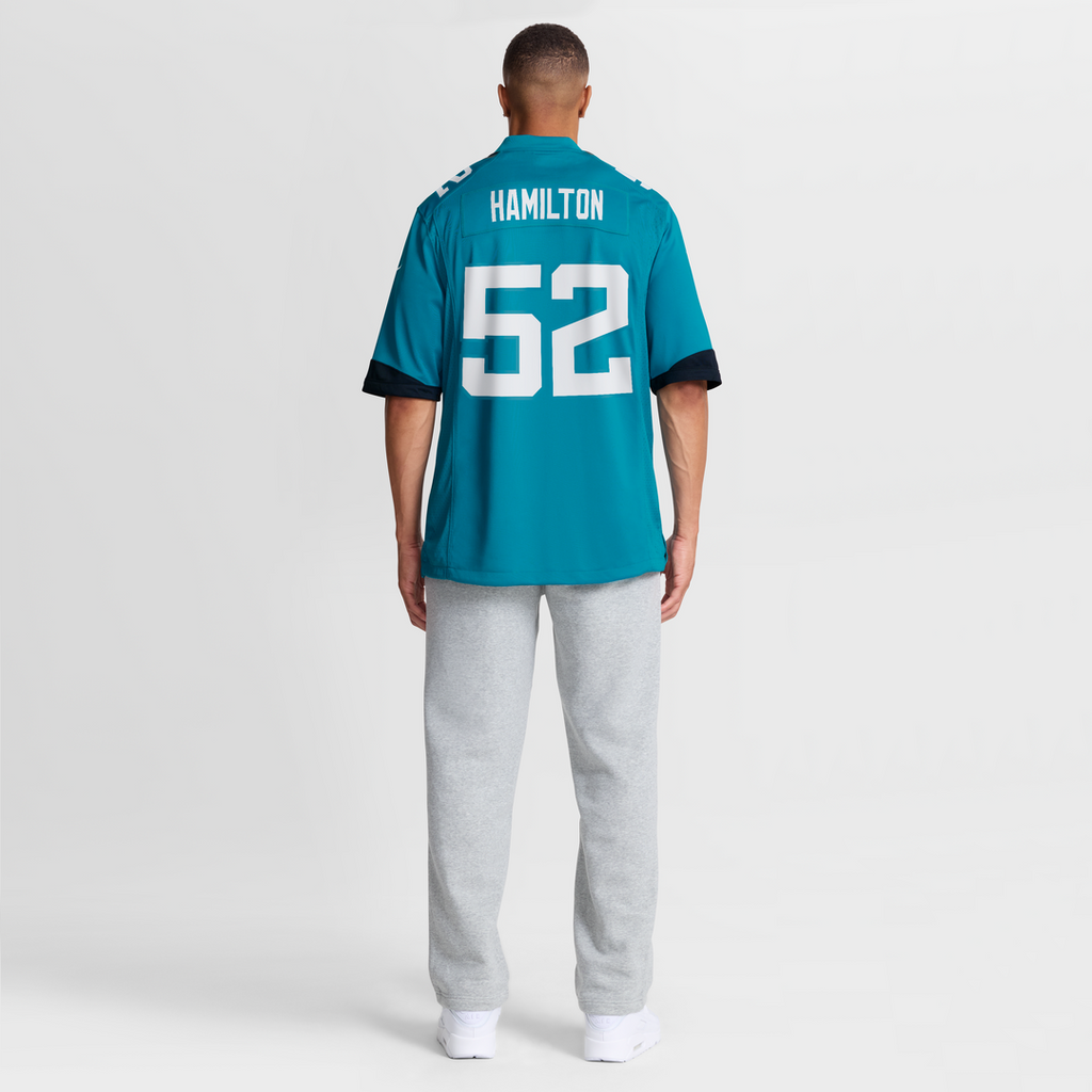 DaVon Hamilton Jacksonville Jaguars Jersey - Teal
