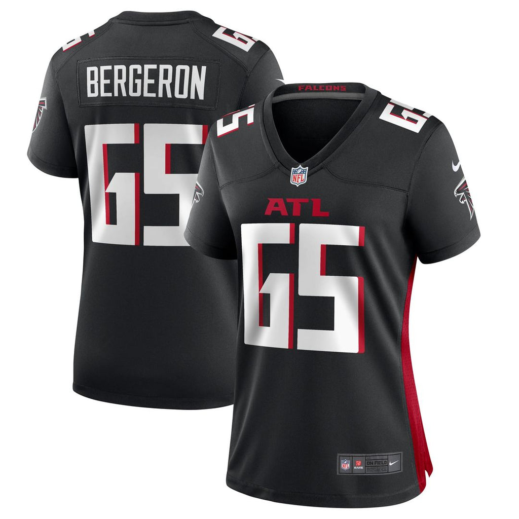 Matthew Bergeron Atlanta Falcons Women's Team Jersey - Black