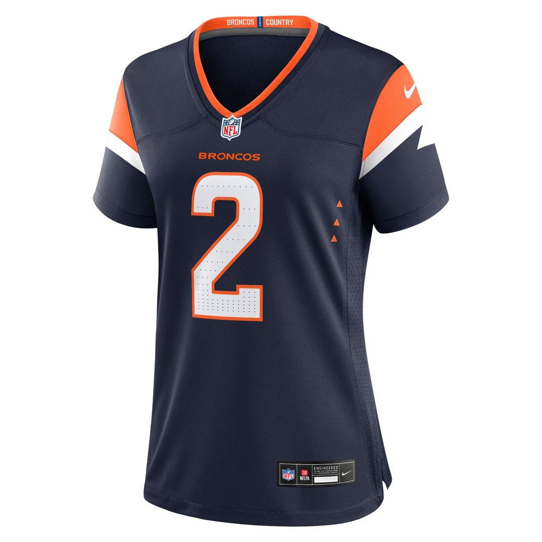Patrick Surtain II Denver Broncos Women's Team Jersey - Orange