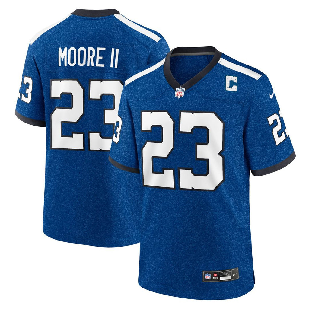 Kenny Moore II Indianapolis Colts Indiana Nights Alternate Jersey - Royal