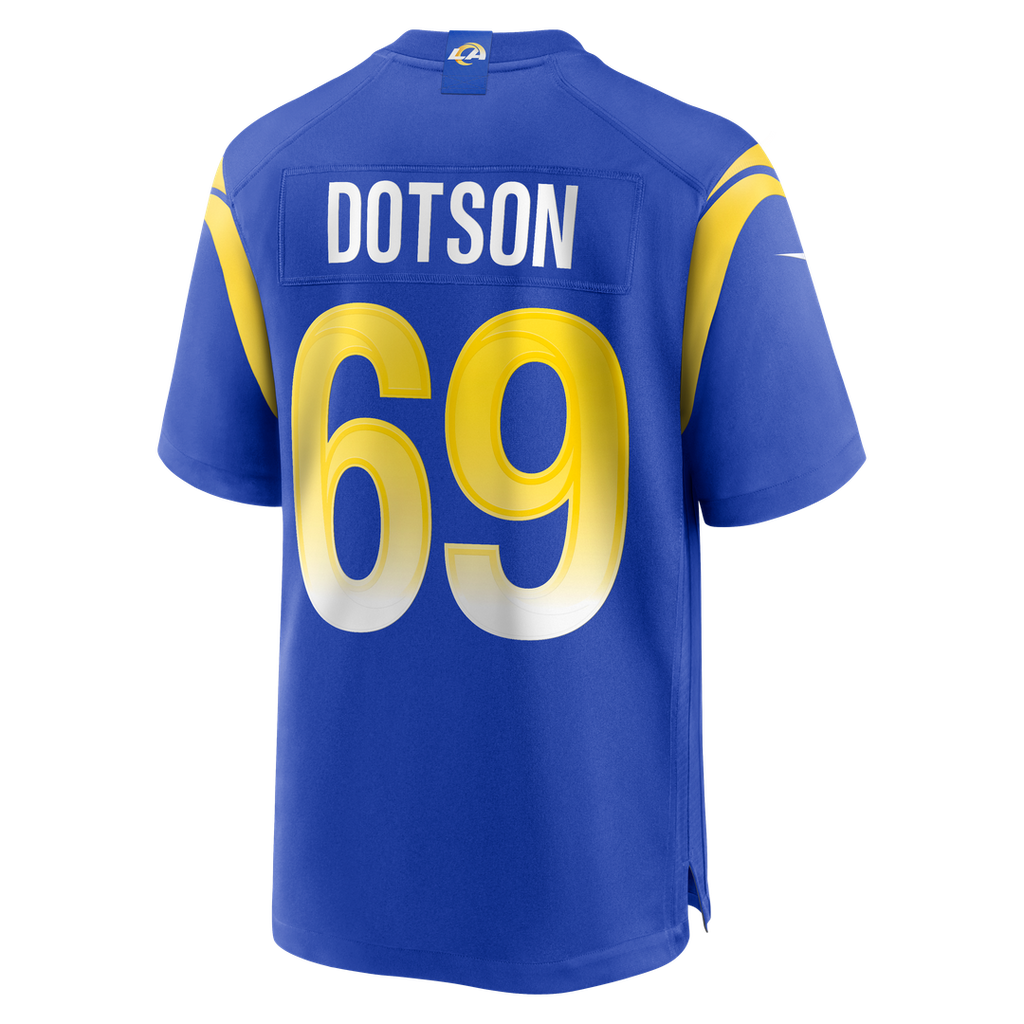 Kevin Dotson Los Angeles Rams Jersey - Royal