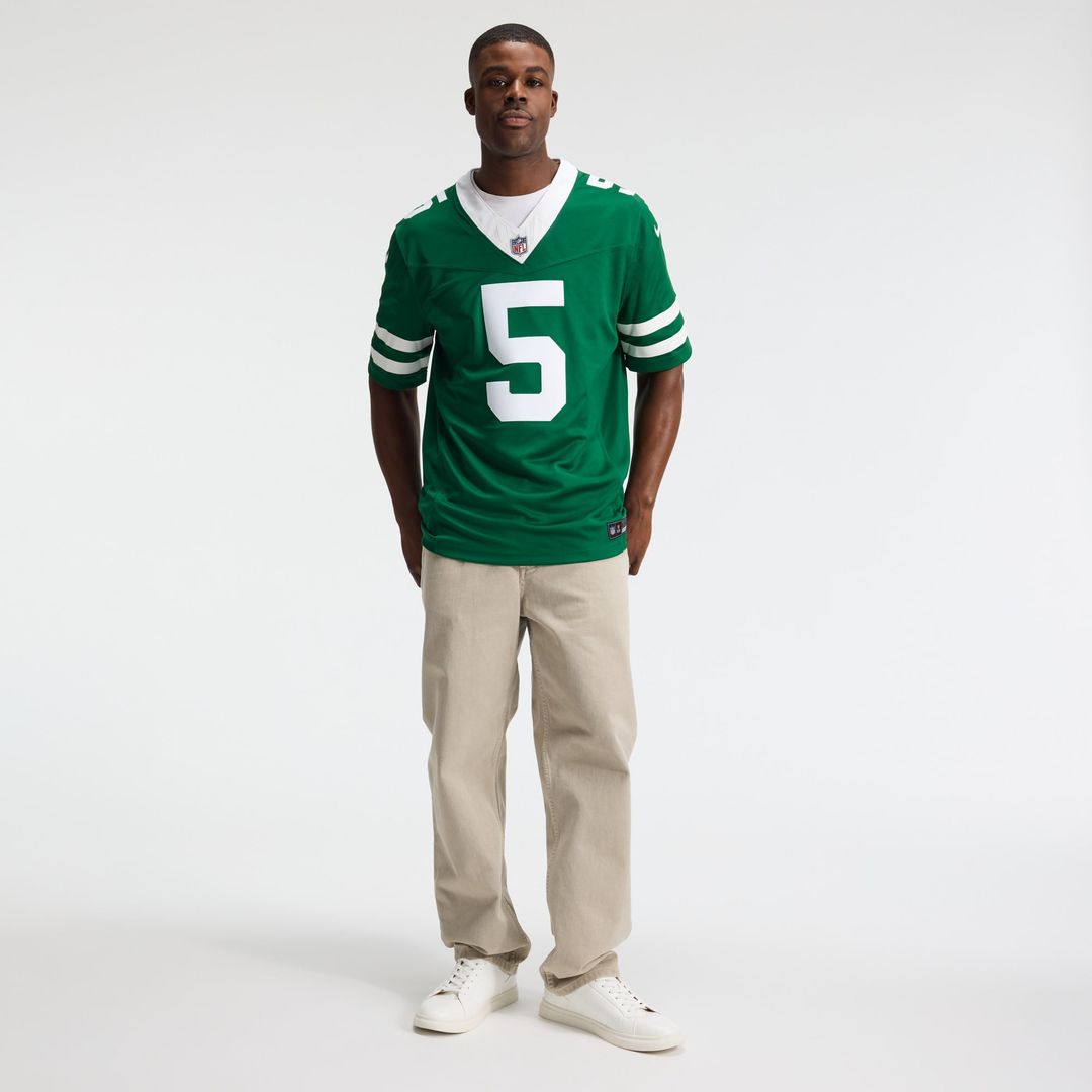Garrett Wilson New York Jets Team Stitched Jersey - Legacy Green