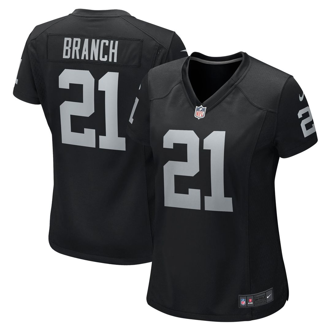 Cliff Branch Las Vegas Raiders Women's Retired Player Jersey - Black