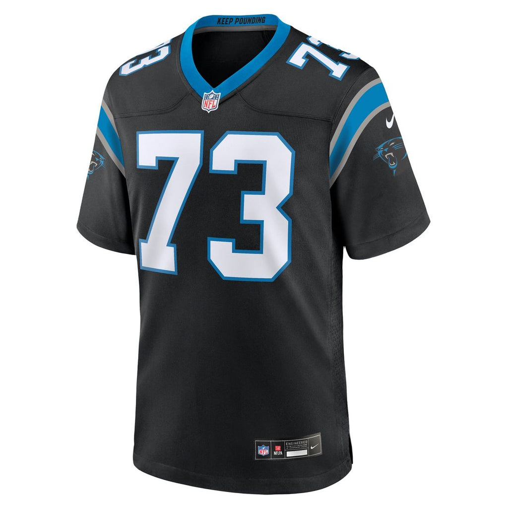 Rashard Lawrence Carolina Panthers Jersey - Black