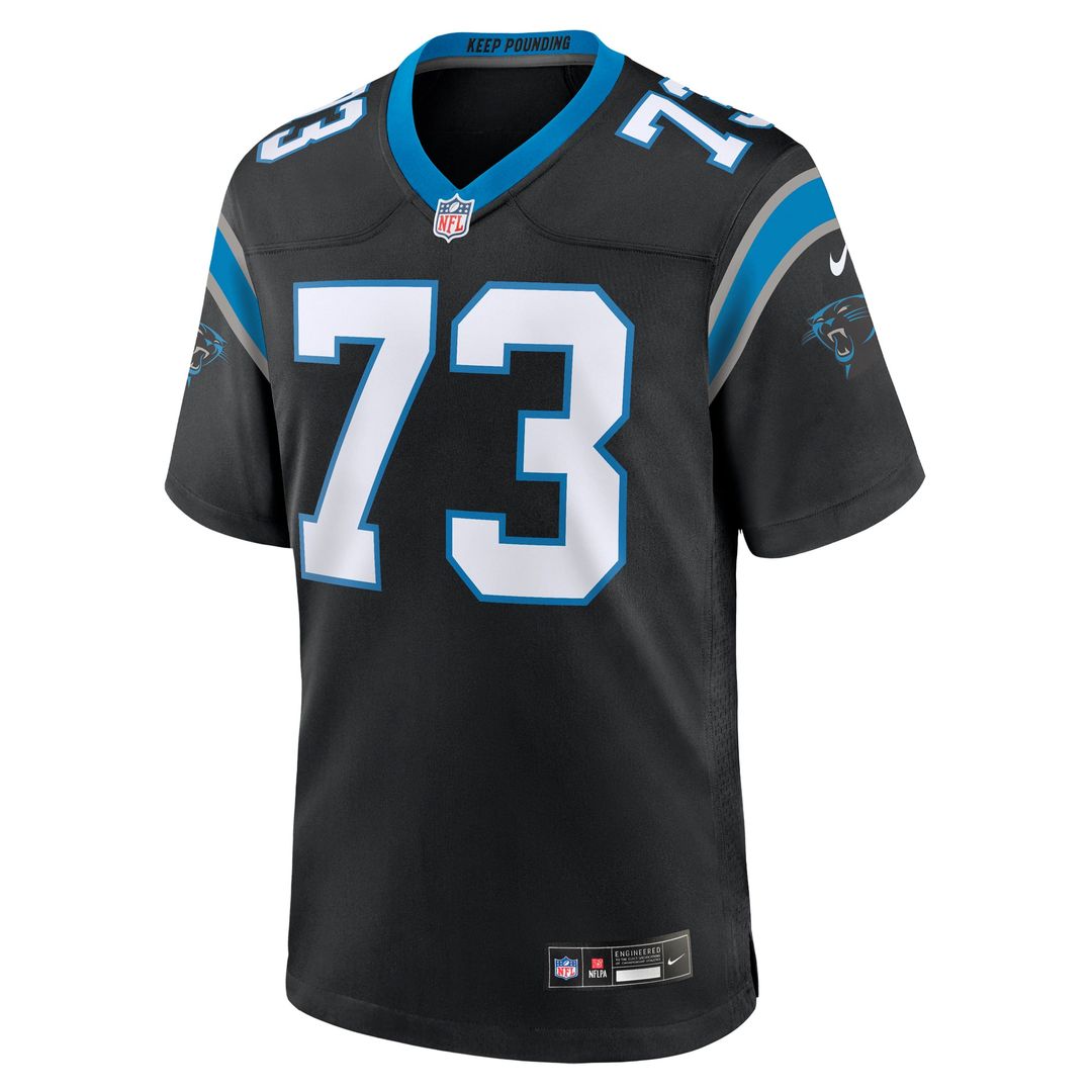 Rashard Lawrence Carolina Panthers Jersey - Black