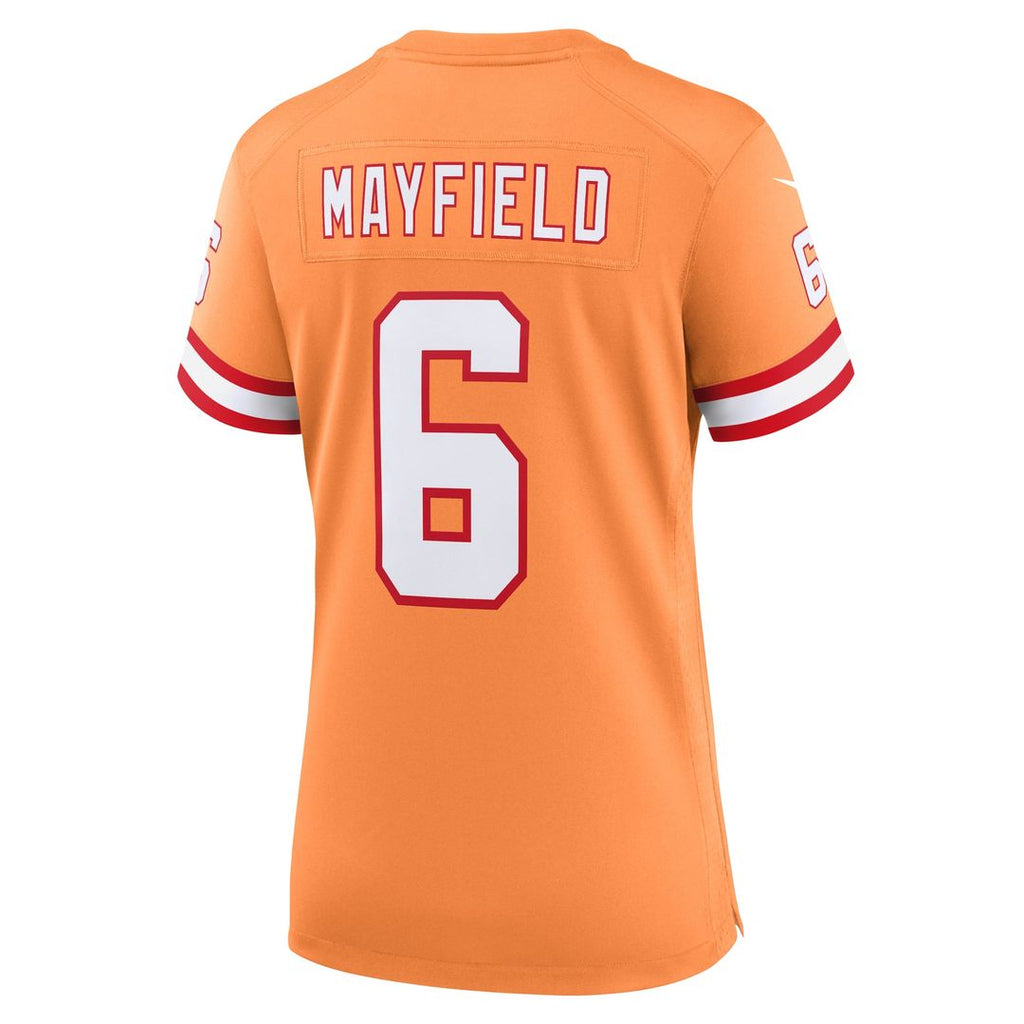 Baker Mayfield Tampa Bay Buccaneers Women's Throwback Jersey - Orange
