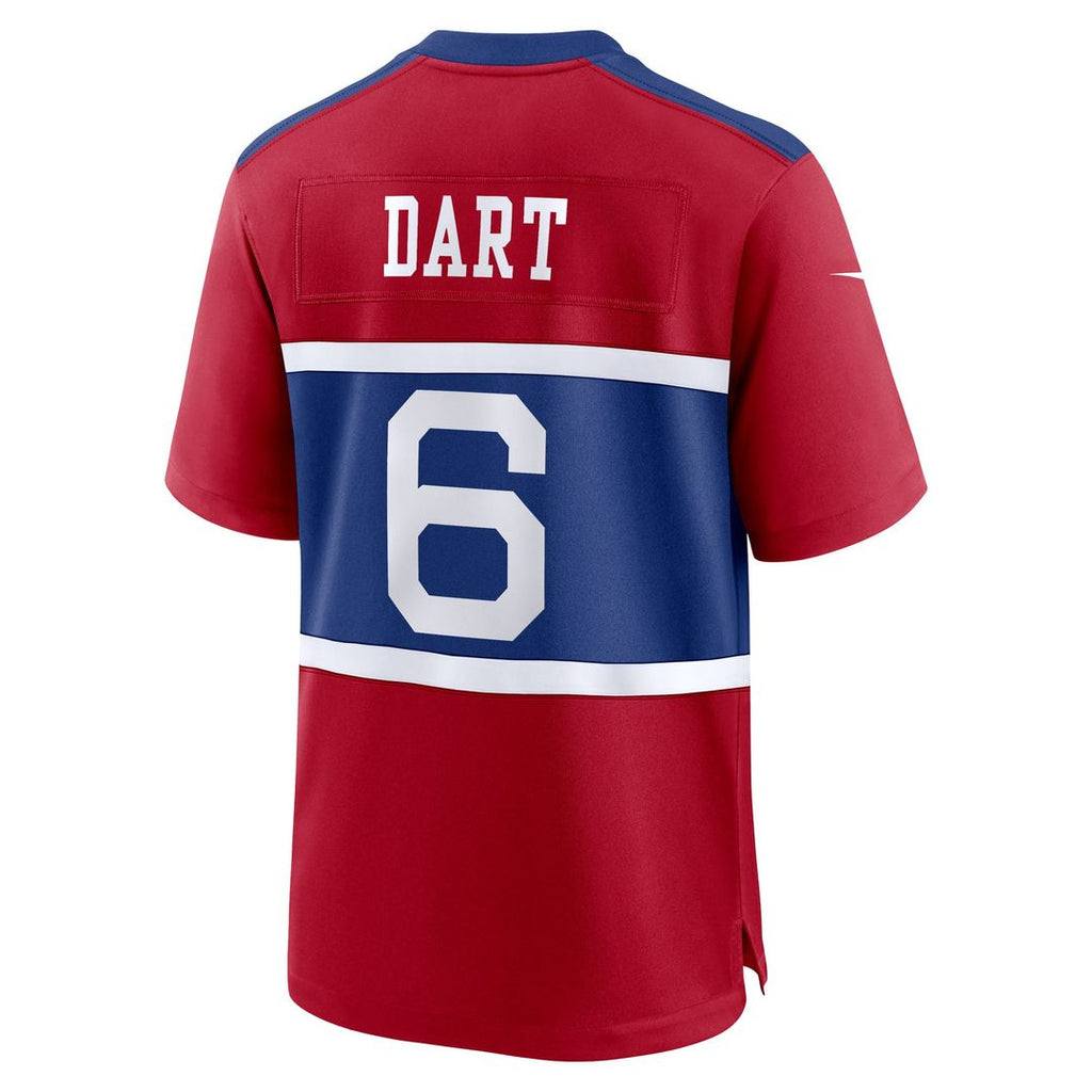 Jaxson Dart New York Giants Jersey - White