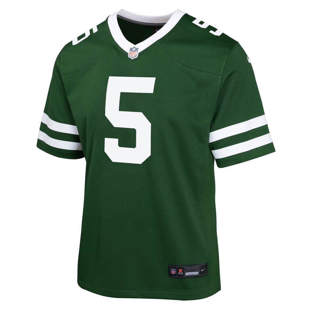 Garrett Wilson New York Jets Youth Jersey - Black
