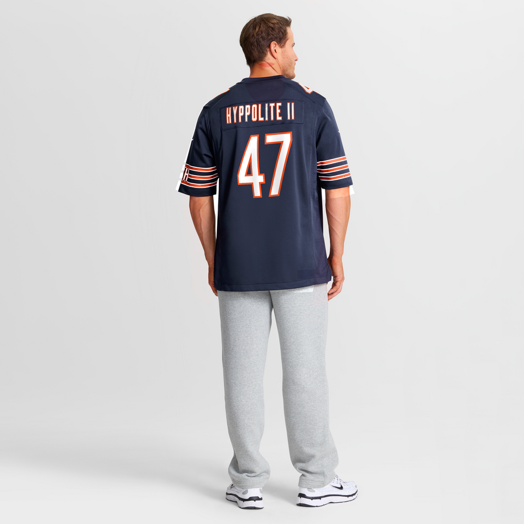 Ruben Hyppolite II Chicago Bears Team Jersey - Navy